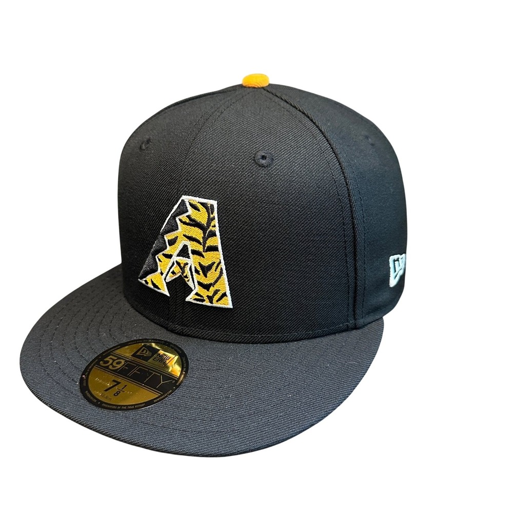 Arizona Diamondbacks New Era 59FIFTY Hat 7 1/8 Black wool 2001 World Series New